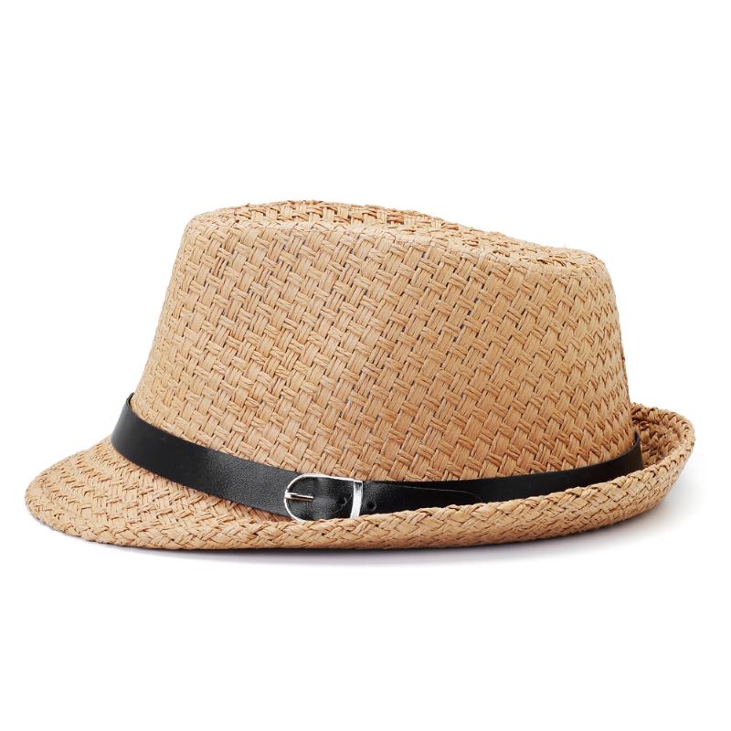 Mężczyźni Kobiety Klasyczny Kapelusz Kowbojski Z Szerokim Rondem Słomkowy Kapelusz Outdoor Visor Fedora Beach Panama Hats