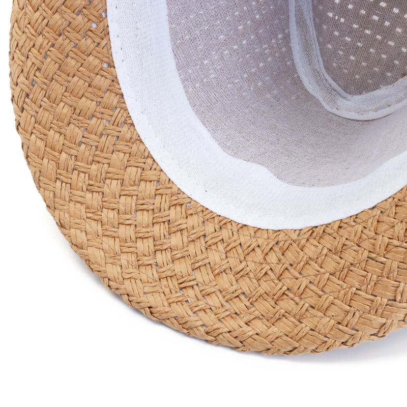 Mężczyźni Kobiety Klasyczny Kapelusz Kowbojski Z Szerokim Rondem Słomkowy Kapelusz Outdoor Visor Fedora Beach Panama Hats