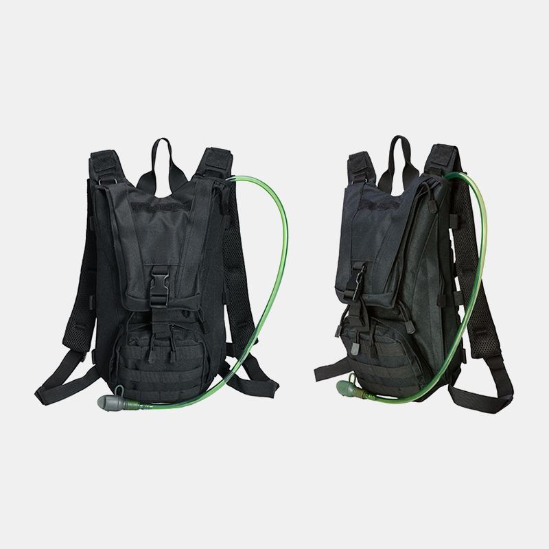 Mężczyźni Oxford Cloth Tactical Camouflage Outdoor Riding Wspinaczka Sport Water Bottele Pocket Backpack