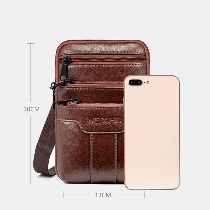 Męska Torba Na Co Dzień Crossbody Torba Na Telefon Torba Z Wieloma Kieszeniami Outdoor Codzienna Torba