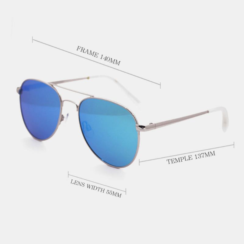 Unisex Casula Moda Pełna Metalowa Rama Wąska Obręcz Eleganckie Okulary Przeciwsłoneczne Z Ochroną Uv